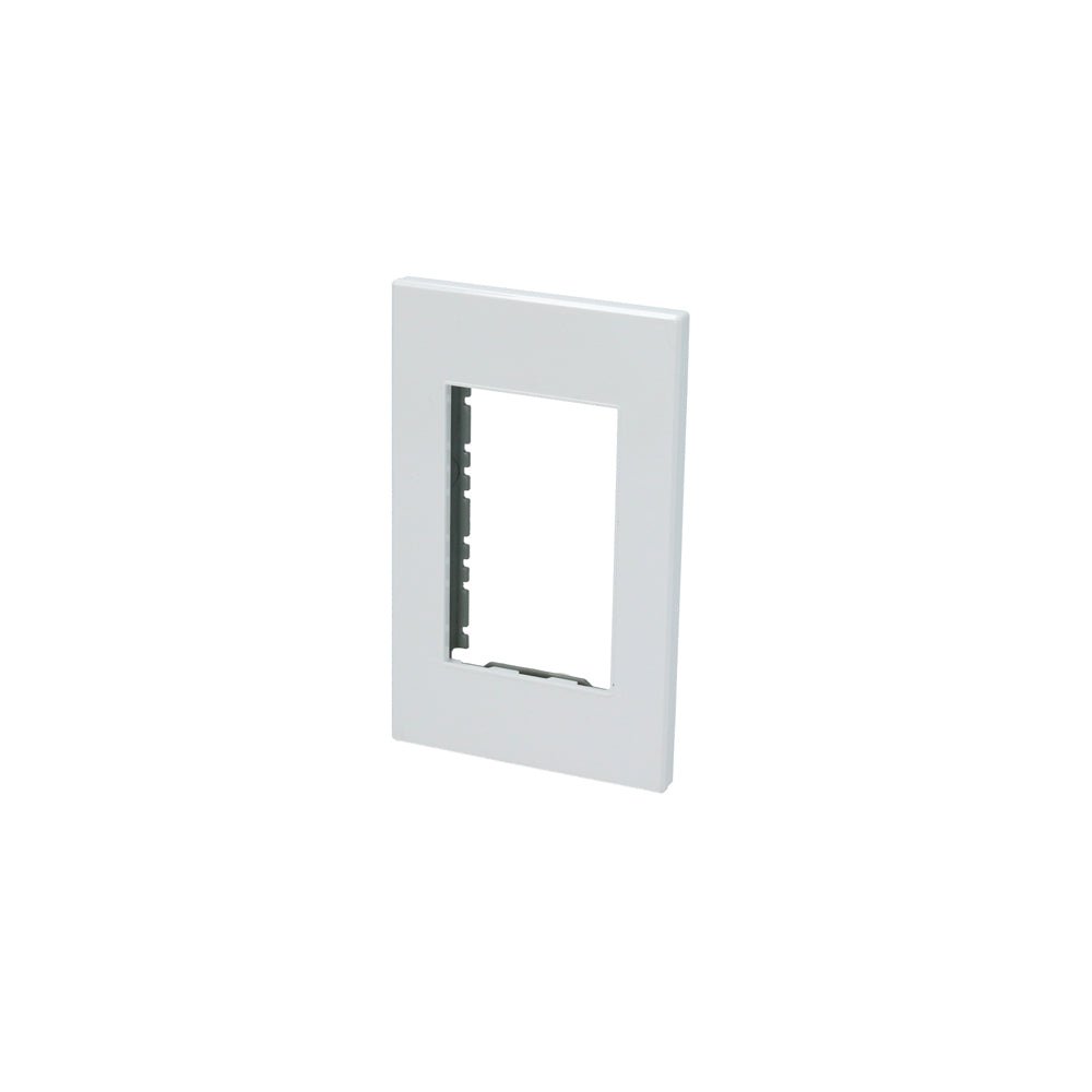 Placa 1 módulo blanco 1/1 Surtek. - FERRETERÍA WITZI