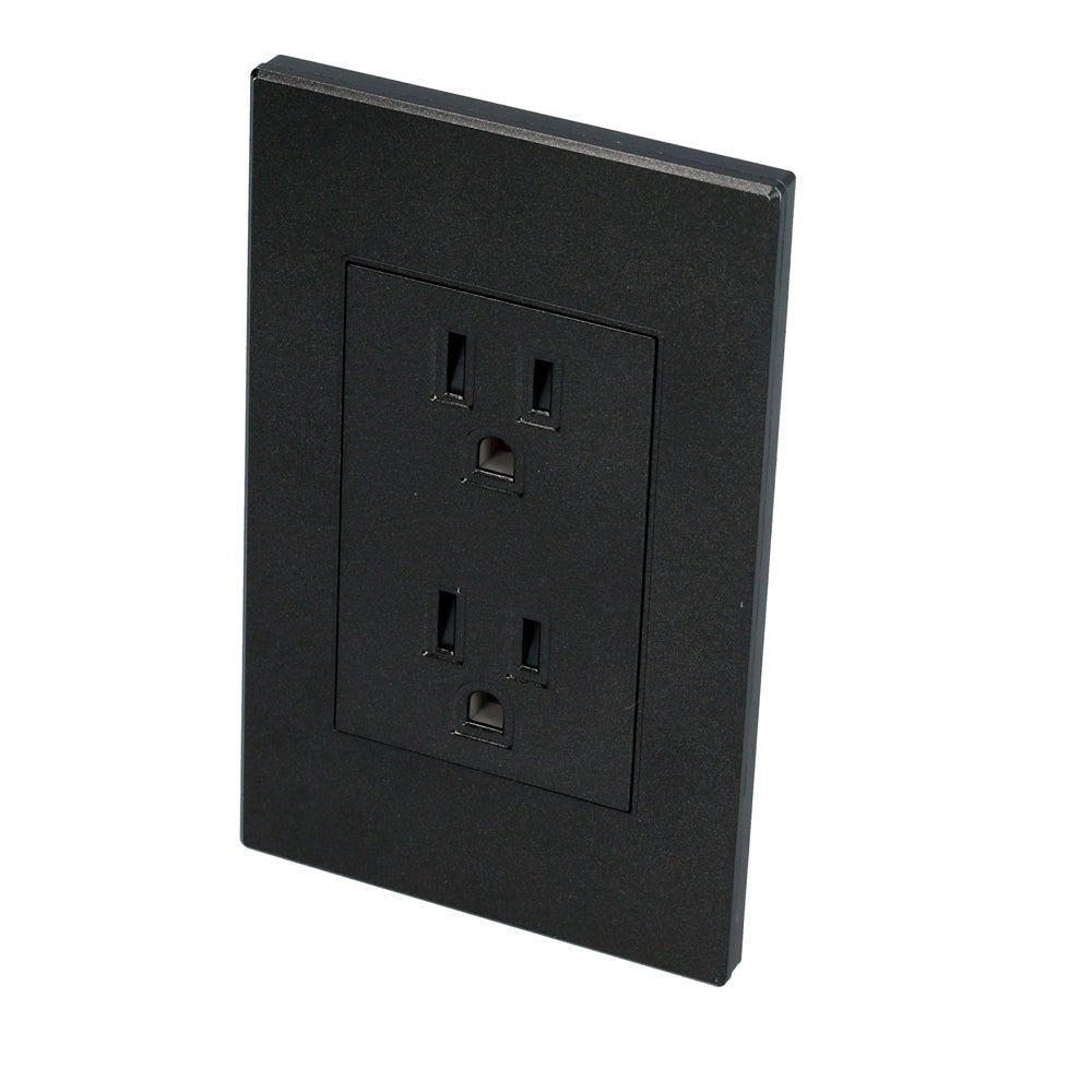 Placa con contacto dúplex blanco 1/1 Surtek. - FERRETERÍA WITZI