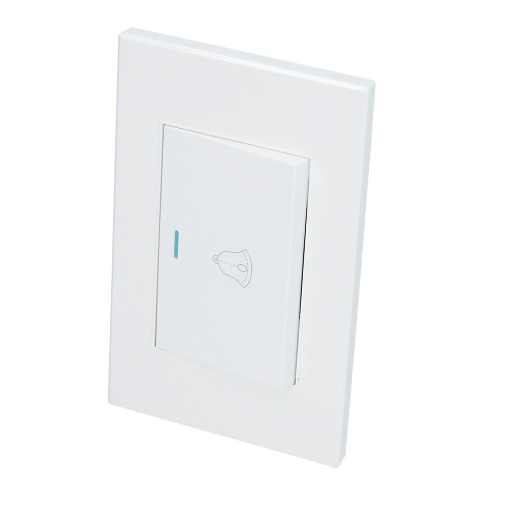 Placa con timbre blanco 1/1 Surtek. - FERRETERÍA WITZI