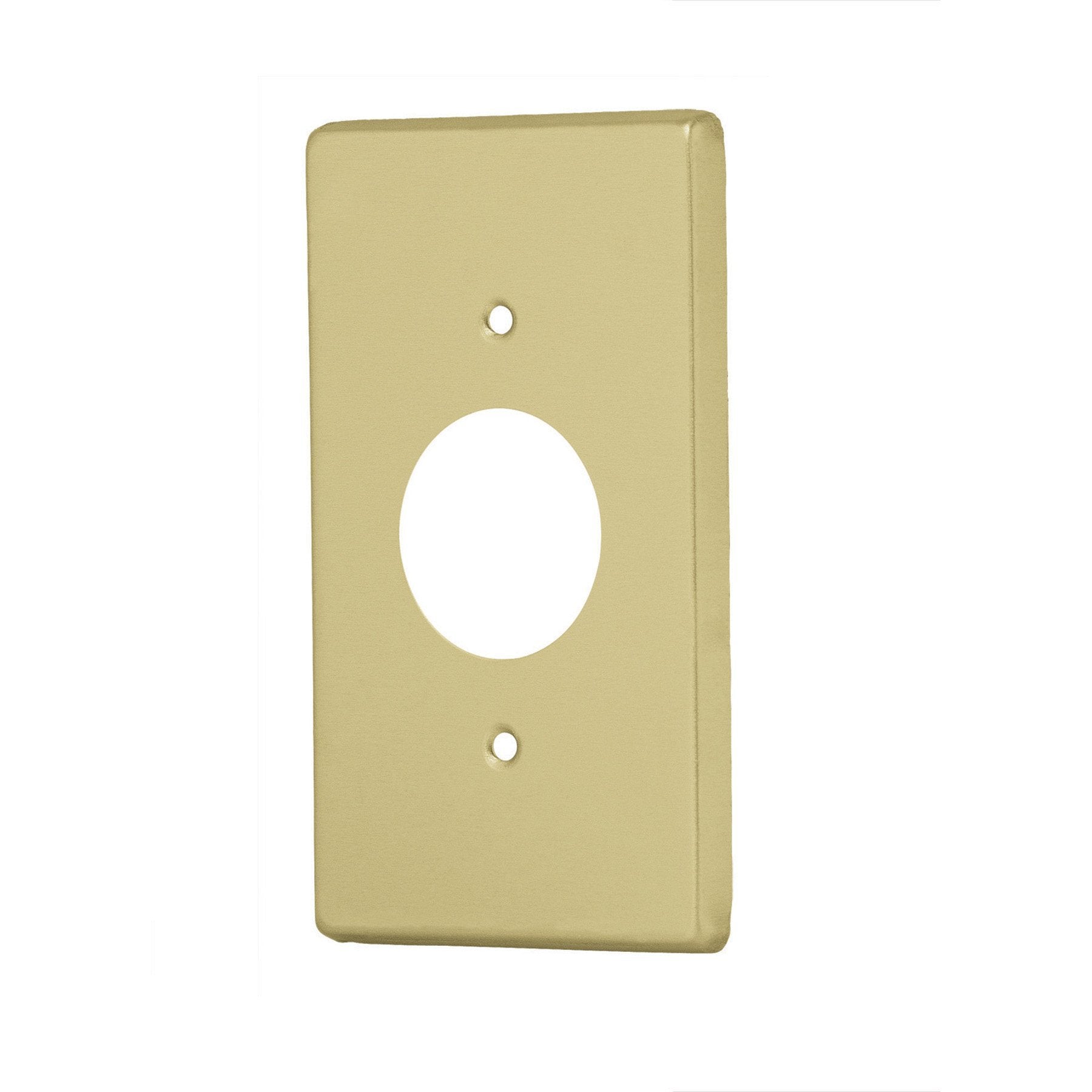 Placa Para Contacto Redondo, De Aluminio, Línea Standard, Volteck - FERRETERÍA WITZI