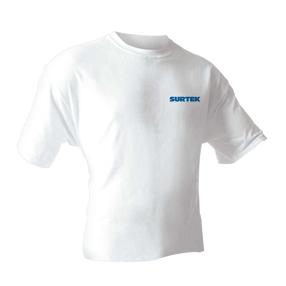 Playera cuello redondo, estampado de marca "Surtek". - FERRETERÍA WITZI