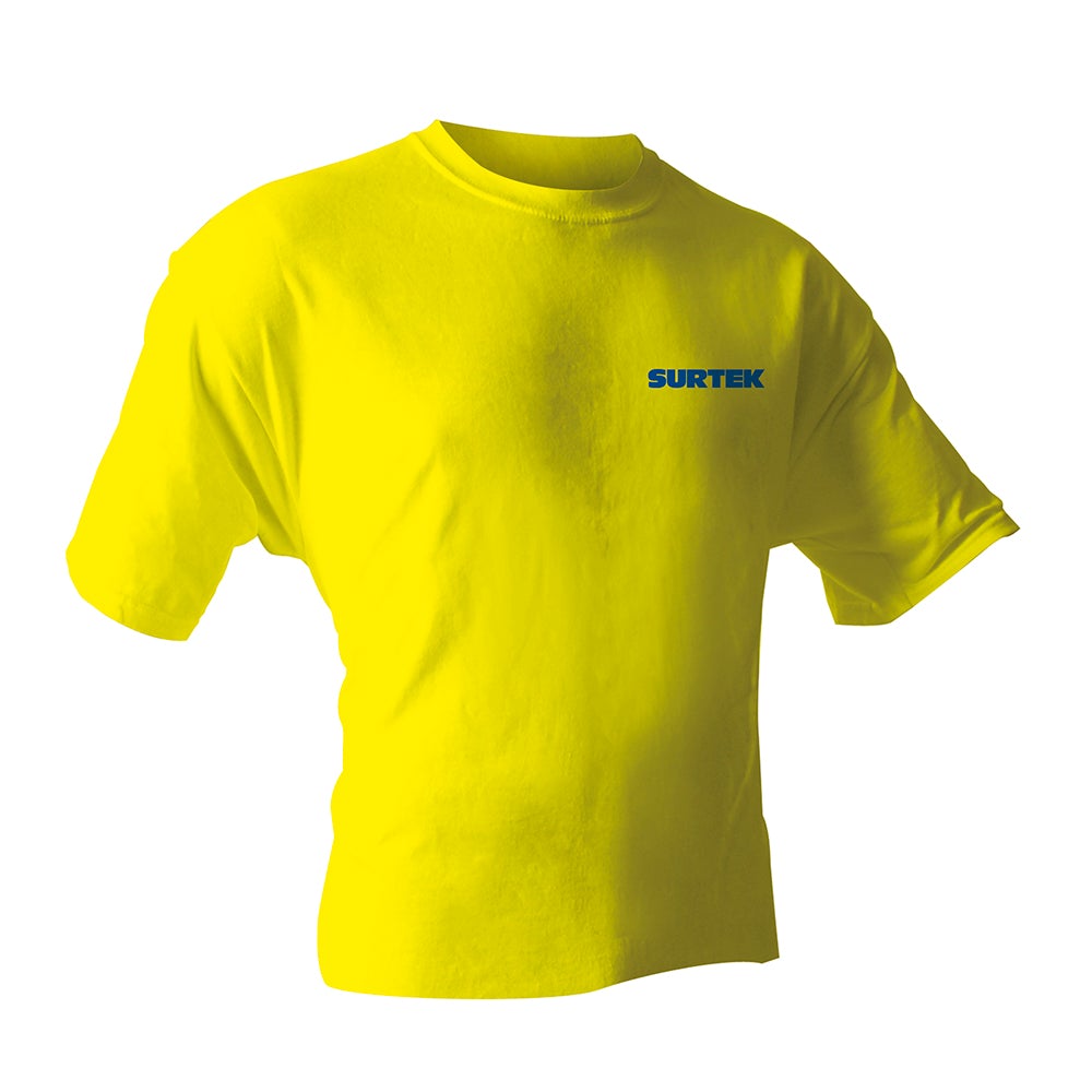 Playera cuello redondo, estampado de marca "Surtek". - FERRETERÍA WITZI