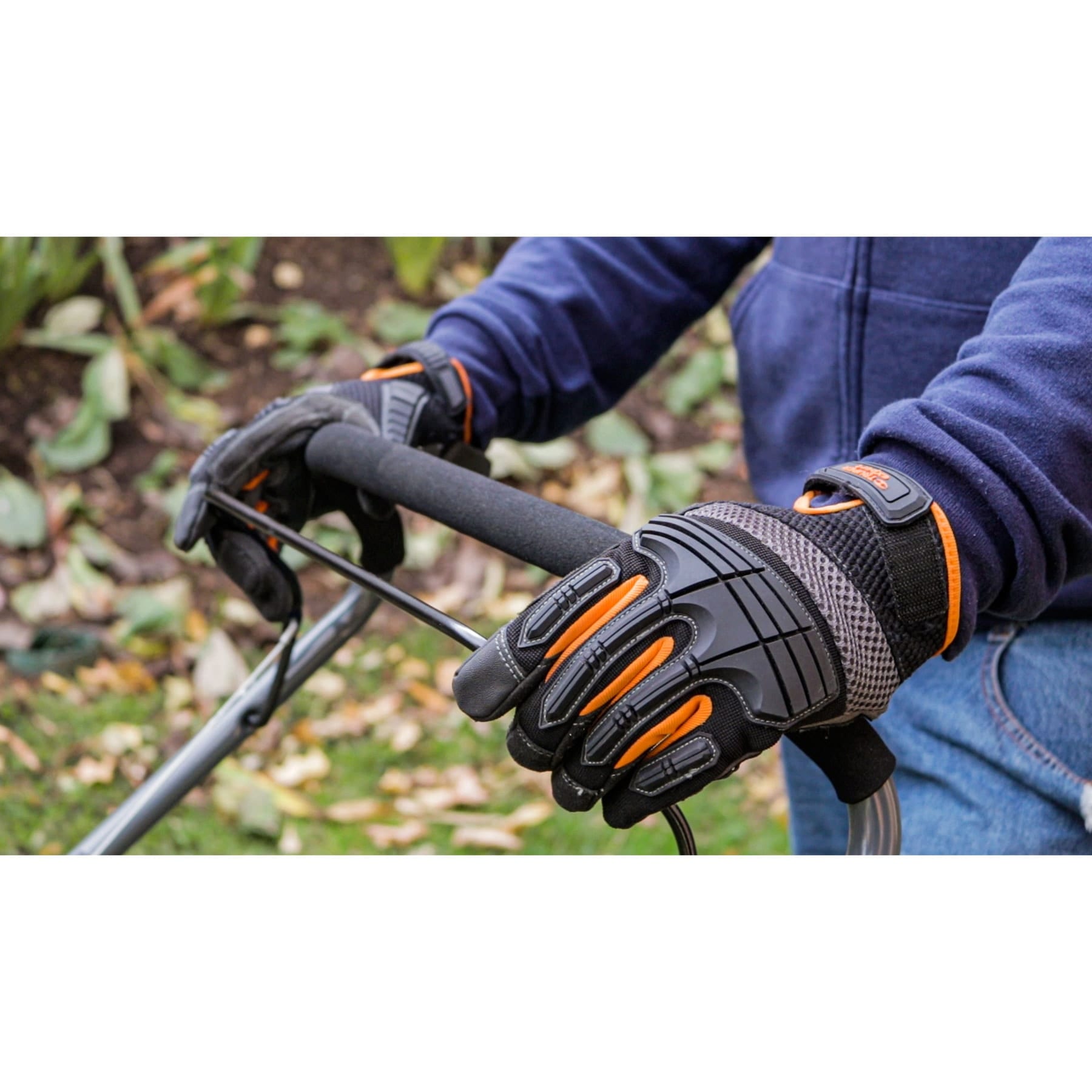 Podadora con motor a gasolina, 4HP, de 18", Truper. - FERRETERÍA WITZI
