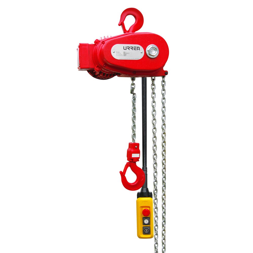 Polipasto eléctrico cadena 3 m Urrea - FERRETERÍA WITZI