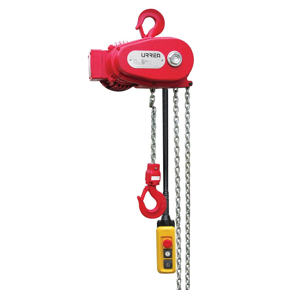 Polipasto eléctrico cadena 3 m Urrea - FERRETERÍA WITZI