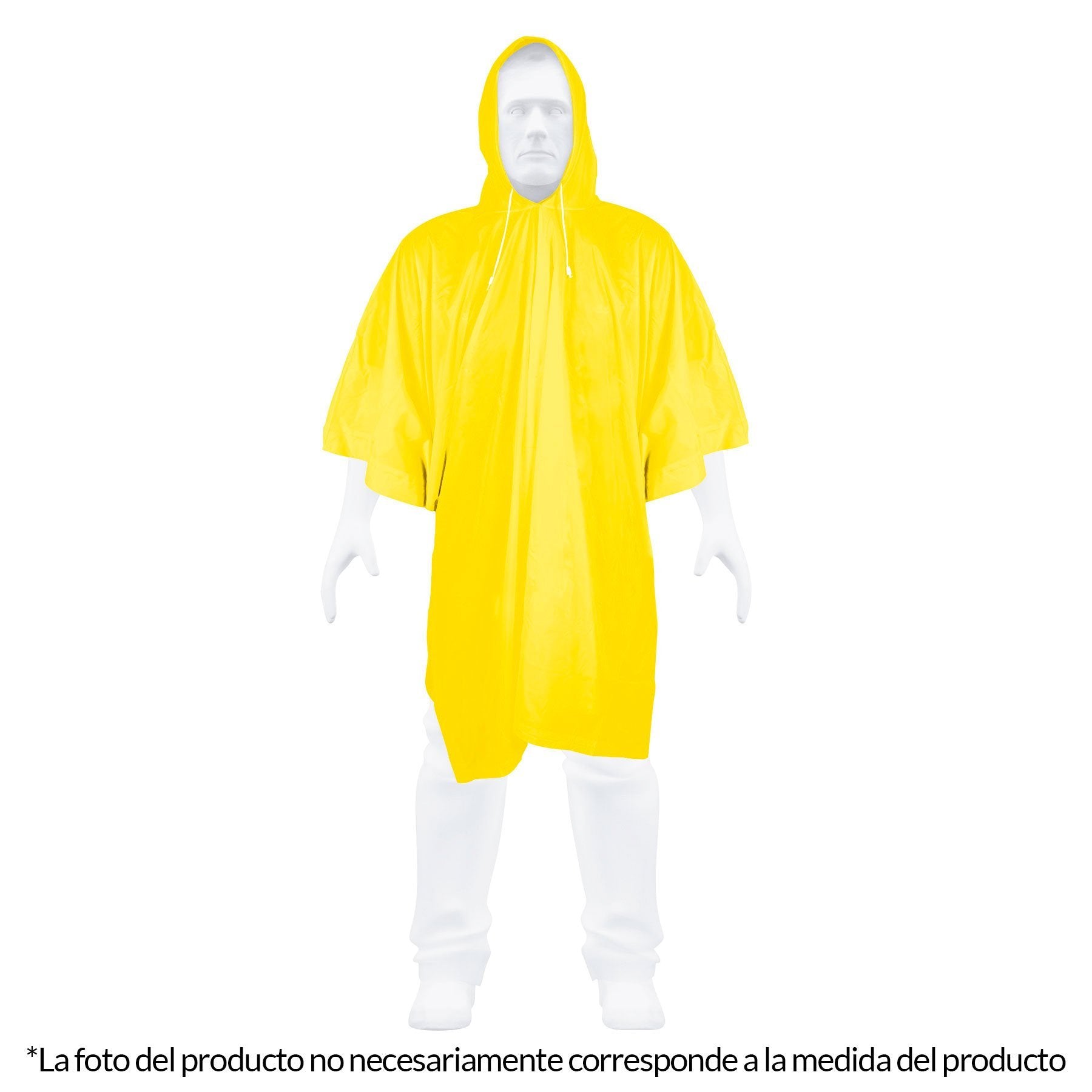 Poncho de Uso Ligero, Unitalla PVC, Pretul - FERRETERÍA WITZI