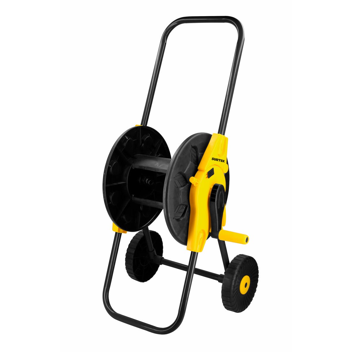 Porta manguera mango pleg c/rued 45m Surtek - FERRETERÍA WITZI