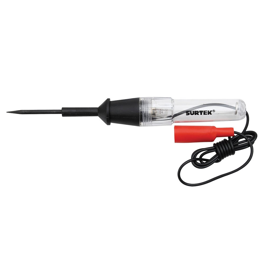 Probadores de voltaje de corriente directa 0 - 24 V, 13 cm Surtek. - FERRETERÍA WITZI