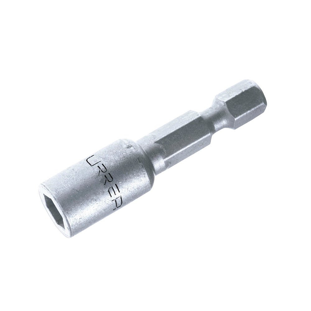 Punta de caja de poder con imán en pulgadas hexágono de 1/4", 1/4" x 1-7/8" Urrea - FERRETERÍA WITZI