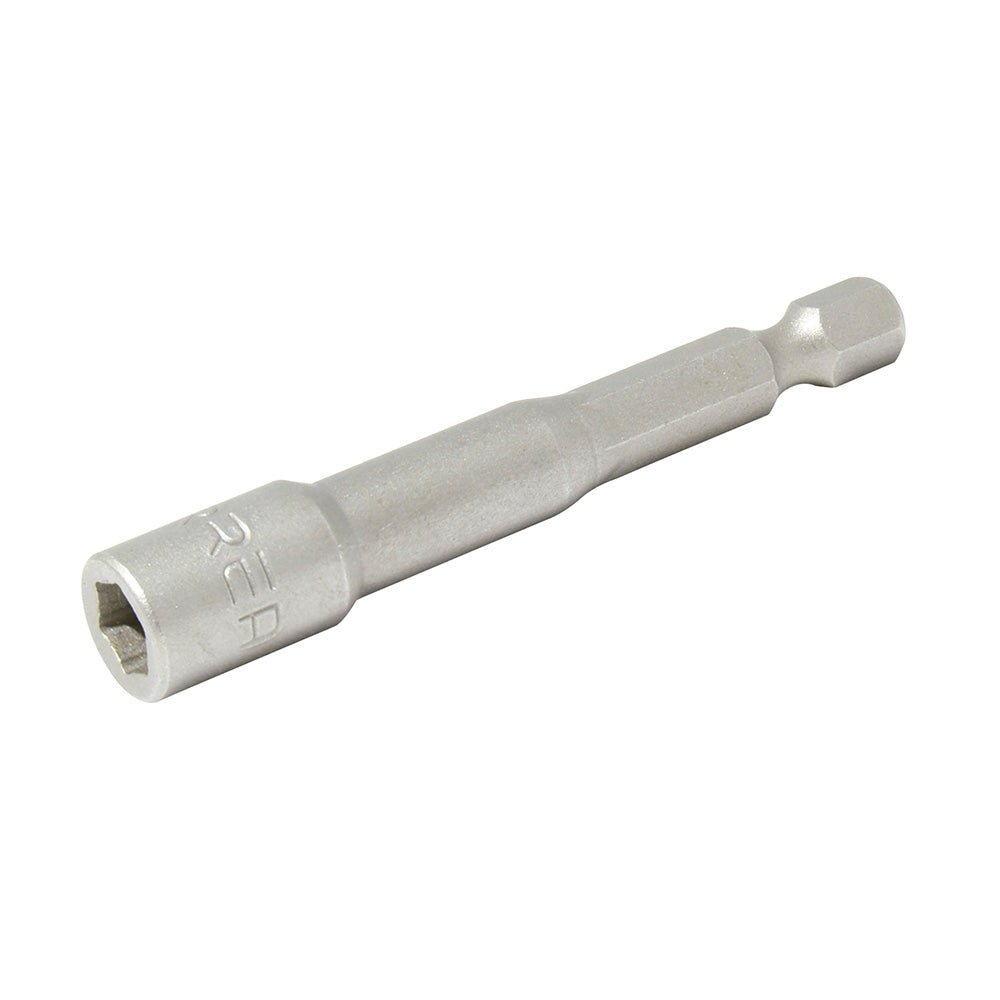 Punta de caja de poder con imán métrica hexágono de 1/4", 8mm x 1-7/8" Urrea - FERRETERÍA WITZI