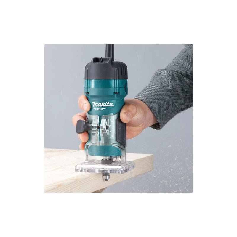 Rebajadora 6mm 1/4" 35,000 rpm, 530W, Makita - FERRETERÍA WITZI