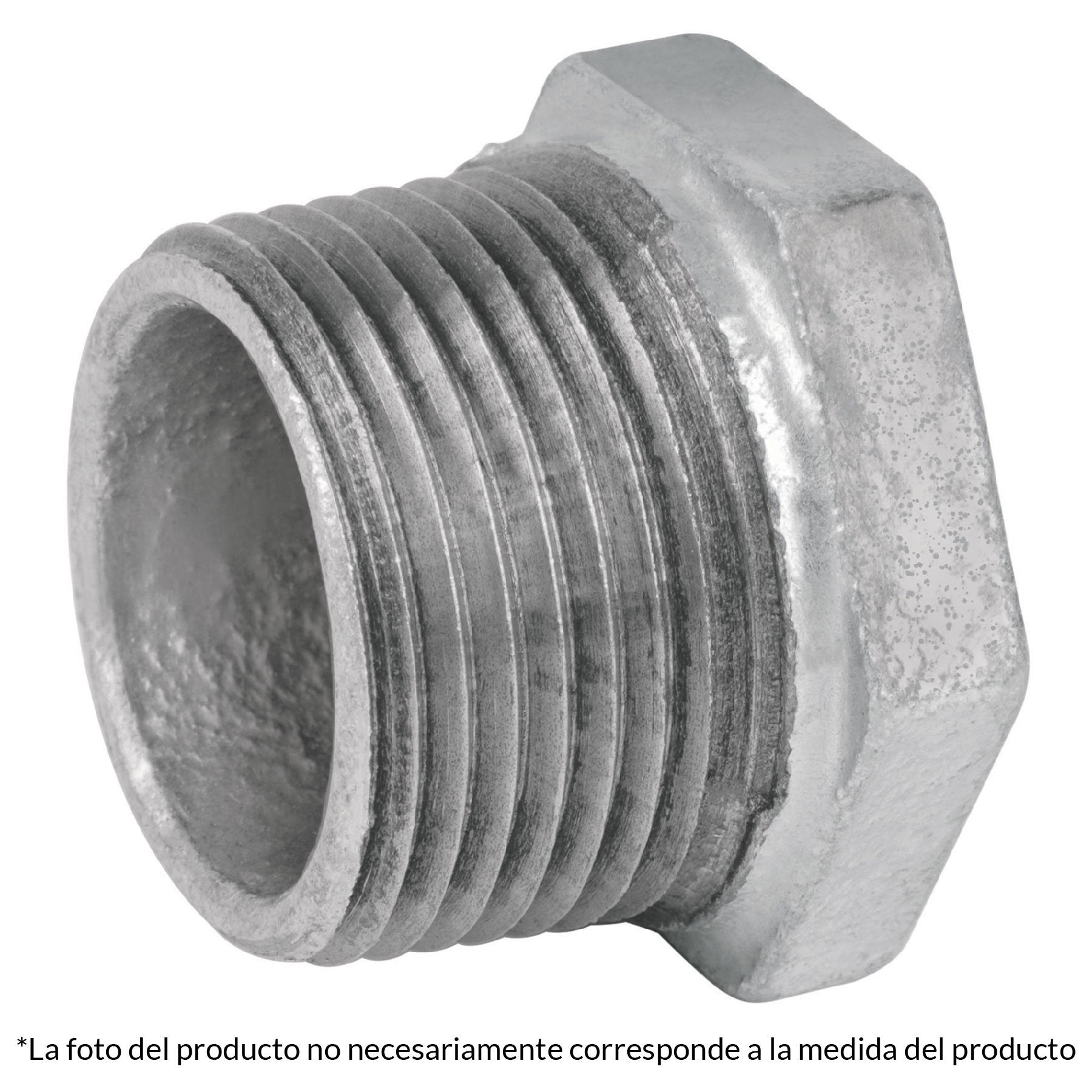 Reducción Bushing De Acero Galvanizado - FERRETERÍA WITZI