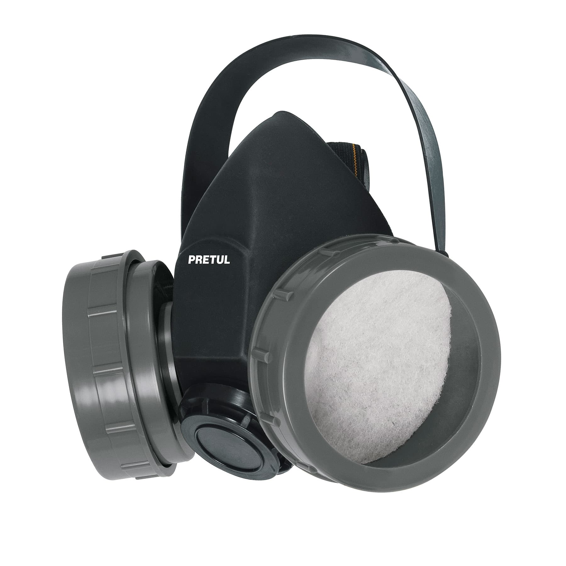 Respirador Sin Cartucho, 2 Filtro, Pretul. - FERRETERÍA WITZI