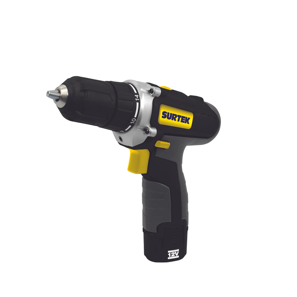 Rotomartillo a batería de 12 V, broquero de 3/8" Surtek - FERRETERÍA WITZI
