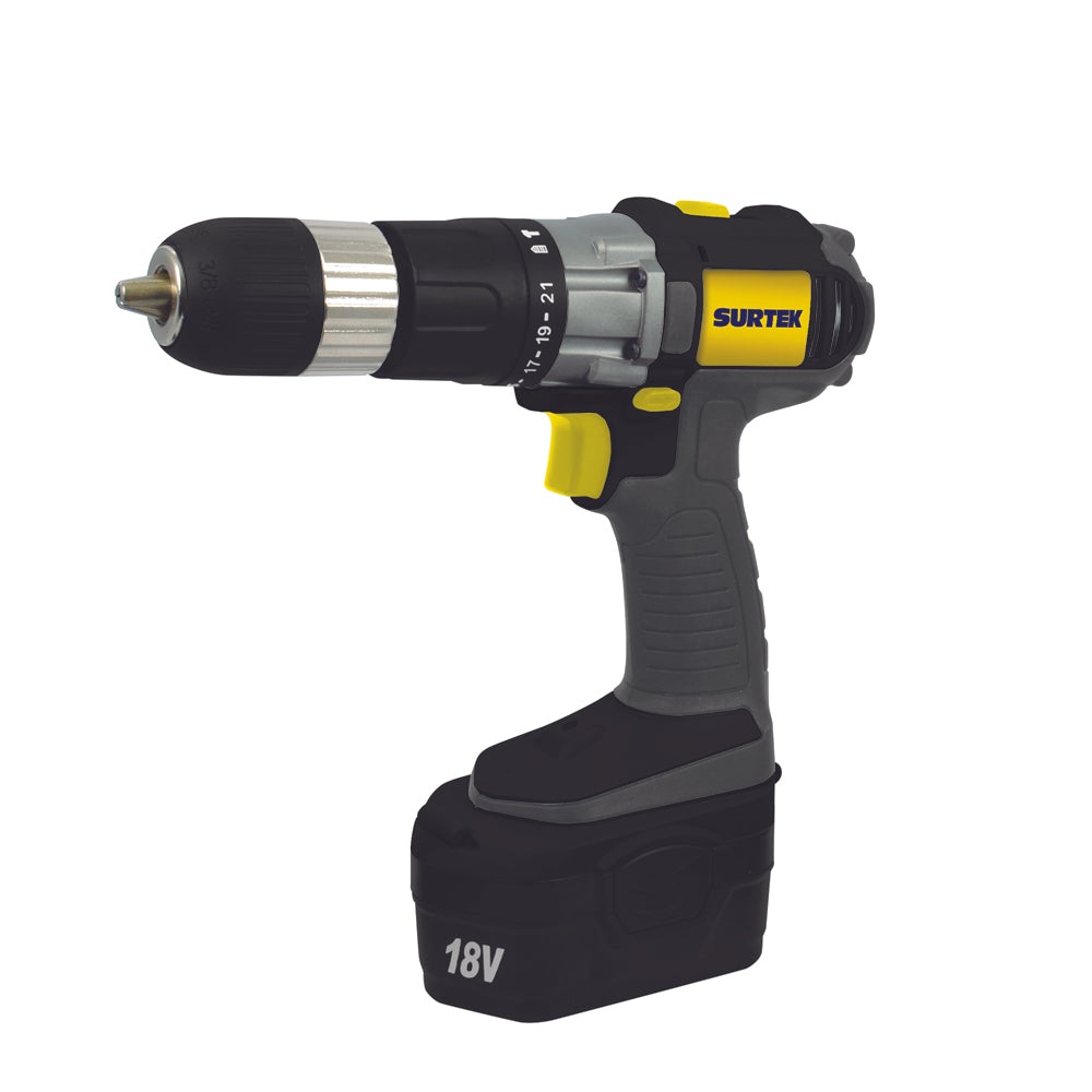 Rotomartillo a batería de 18 V, broquero de 1/2", profesional Surtek - FERRETERÍA WITZI