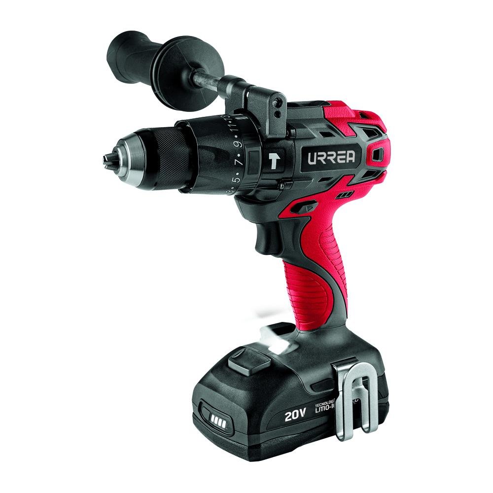 Rotomartillo Inalámbrico 1/2",20 V, 2 Velocidades, 0.6 HP. Urrea - FERRETERÍA WITZI