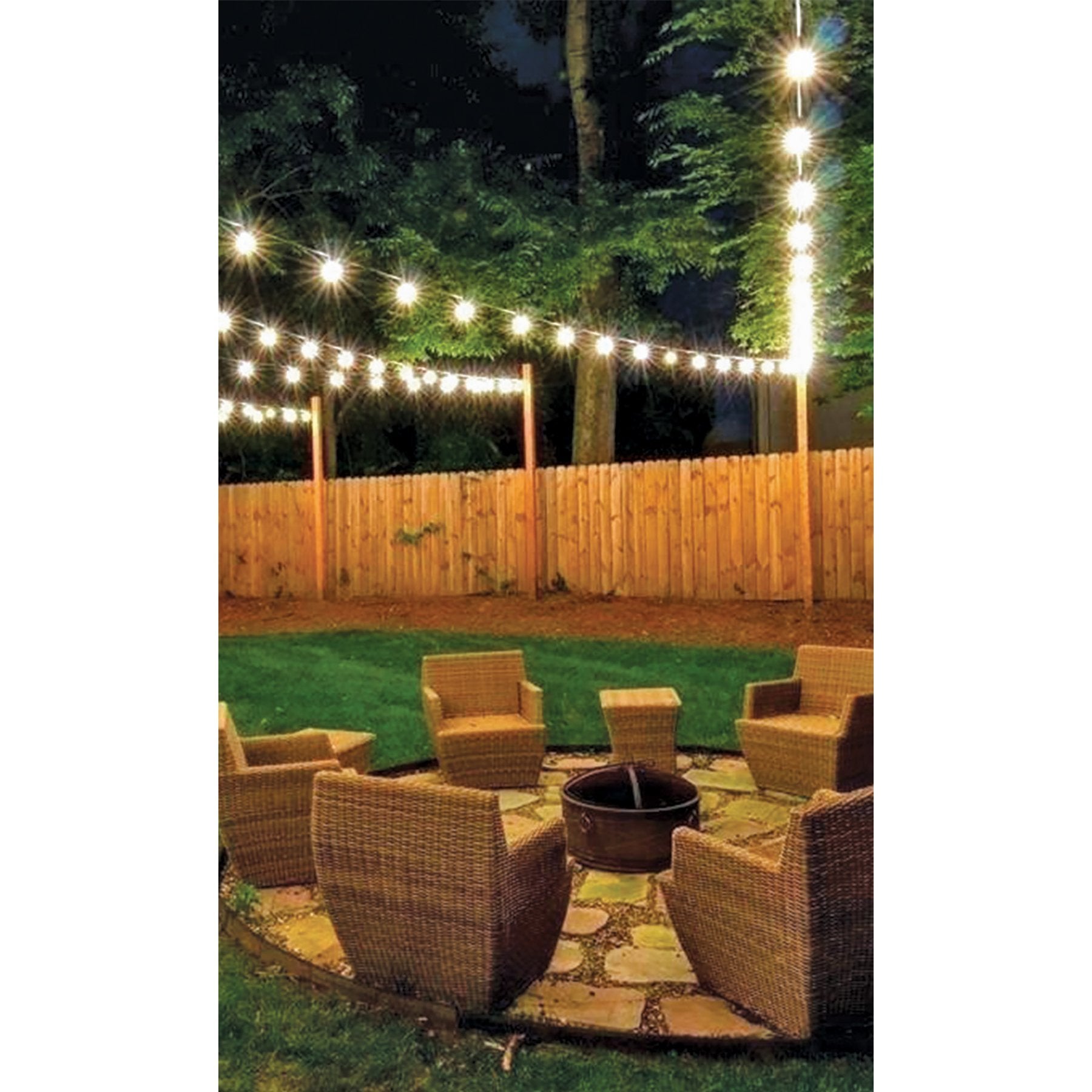 Serie De 24 Luces De LED, Para Exterior, Volteck - FERRETERÍA WITZI