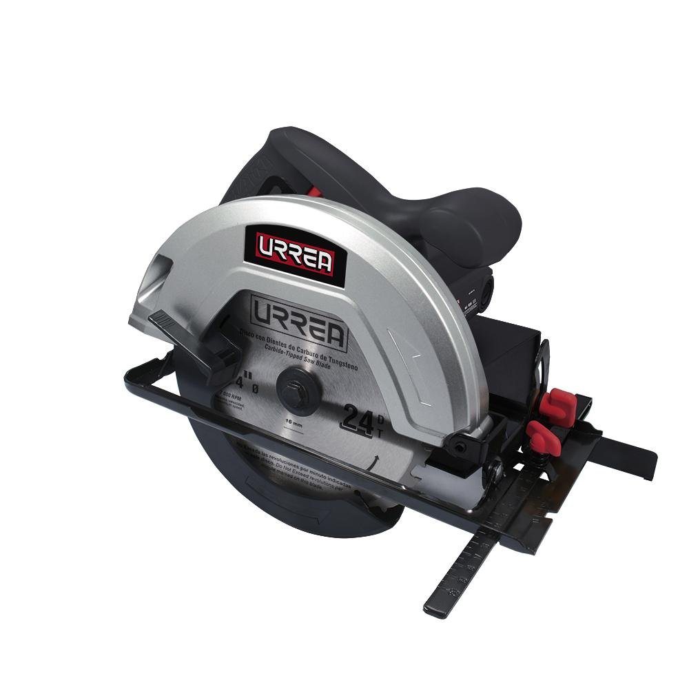 Sierra Circular 1500W, 7 1/4 Eje, Urrea - FERRETERÍA WITZI