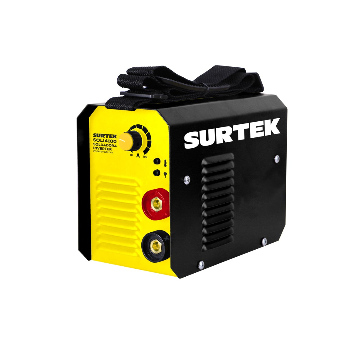 Soldadora inverter, 110v, de 100 A, para electrodos , Surtek - FERRETERÍA WITZI