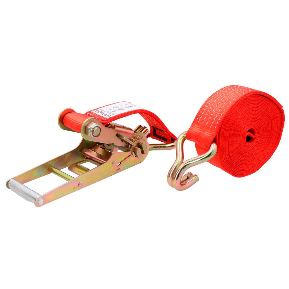 Sujetador 4"x9m matraca con gancho de alambre Urrea. - FERRETERÍA WITZI