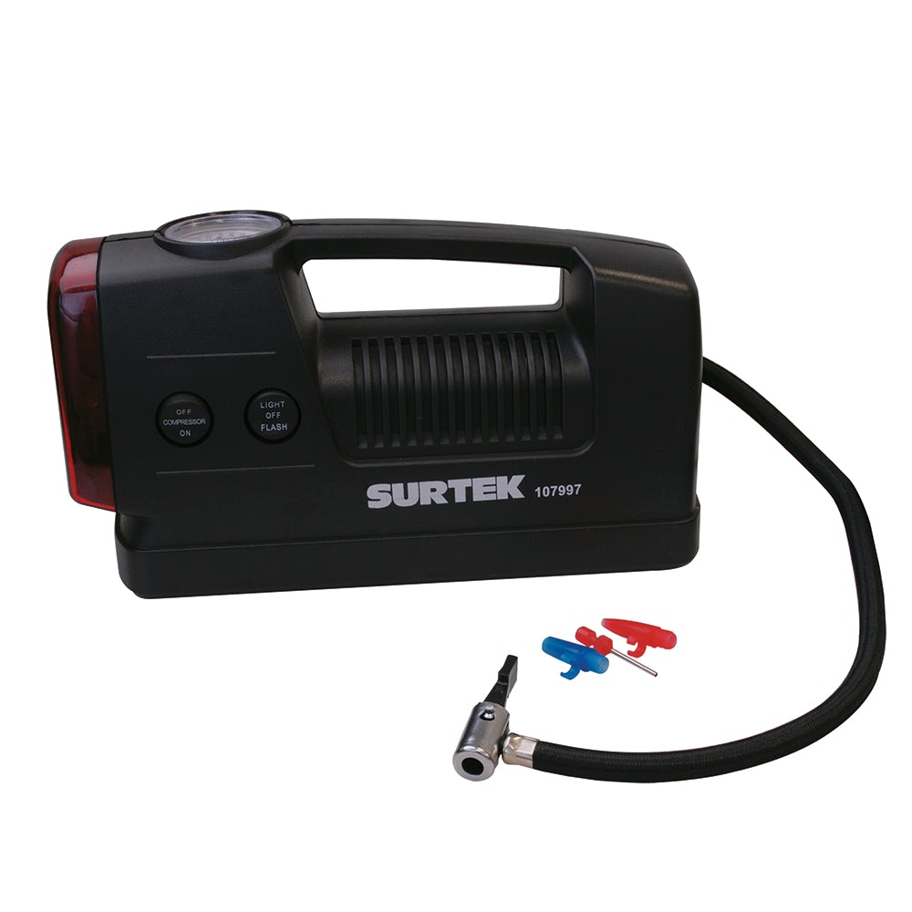 Surtek Compresor de aire 12V 250PSI - FERRETERÍA WITZI