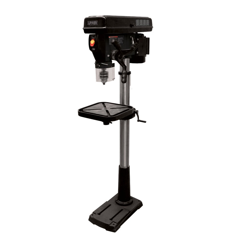 Taladro de columna 16 vel, capacidad 1", 1 HP, 120 V Urrea. - FERRETERÍA WITZI