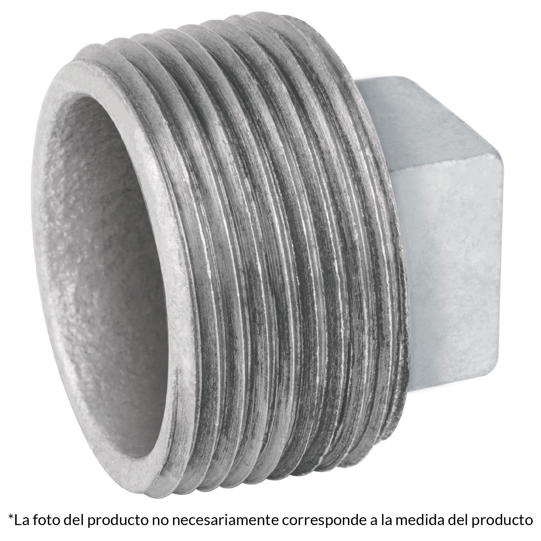 Tapón Macho De Acero Galvanizado - FERRETERÍA WITZI
