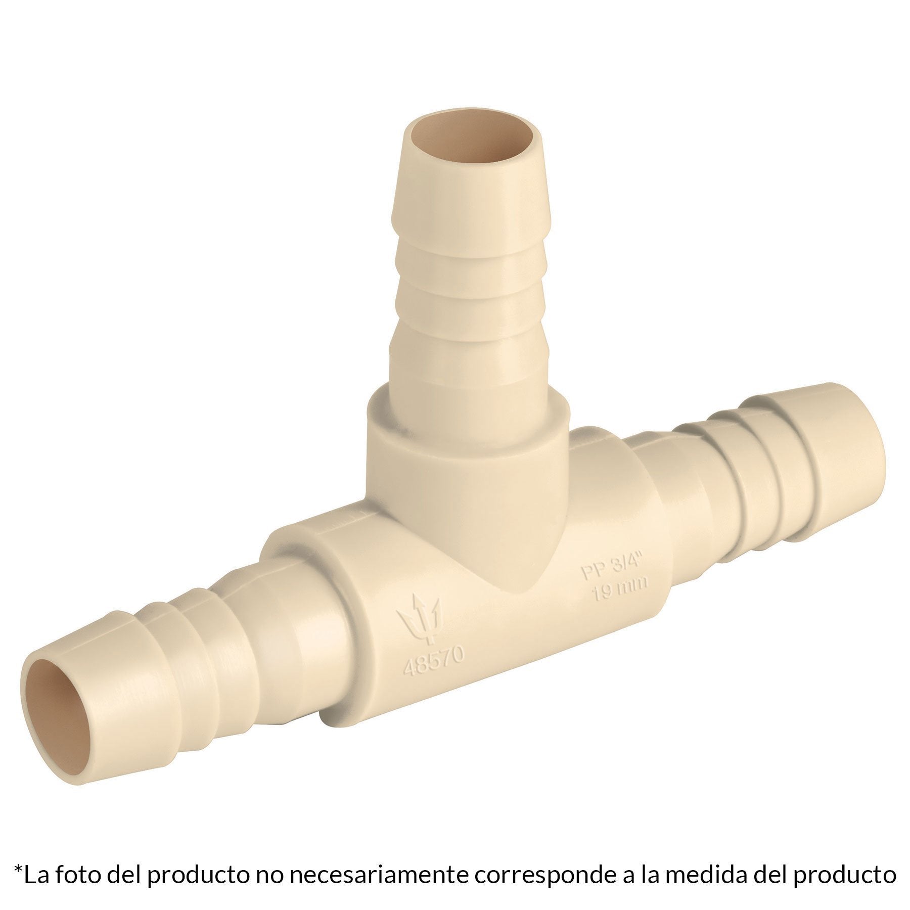 Tee De Inserción, Polipropileno - FERRETERÍA WITZI