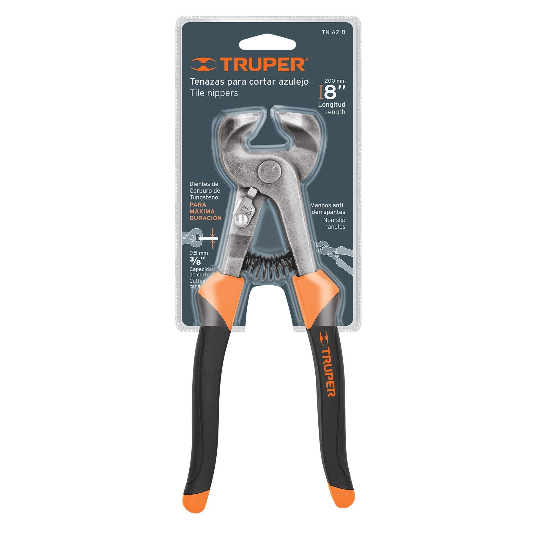 Tenaza Para Azulejo 8", Truper - FERRETERÍA WITZI