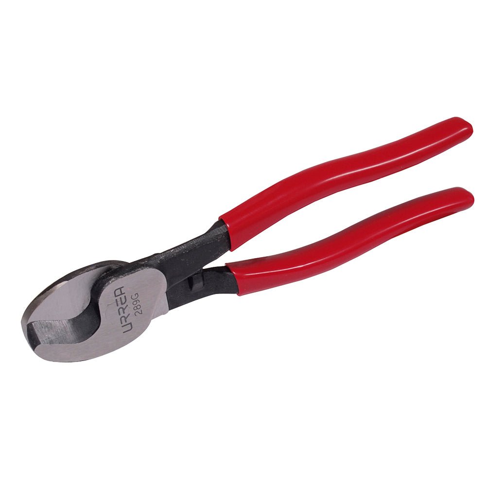 Tijera con mango rubber grip cortacable cobre AWG 1/0, 9-1/4" Urrea - FERRETERÍA WITZI
