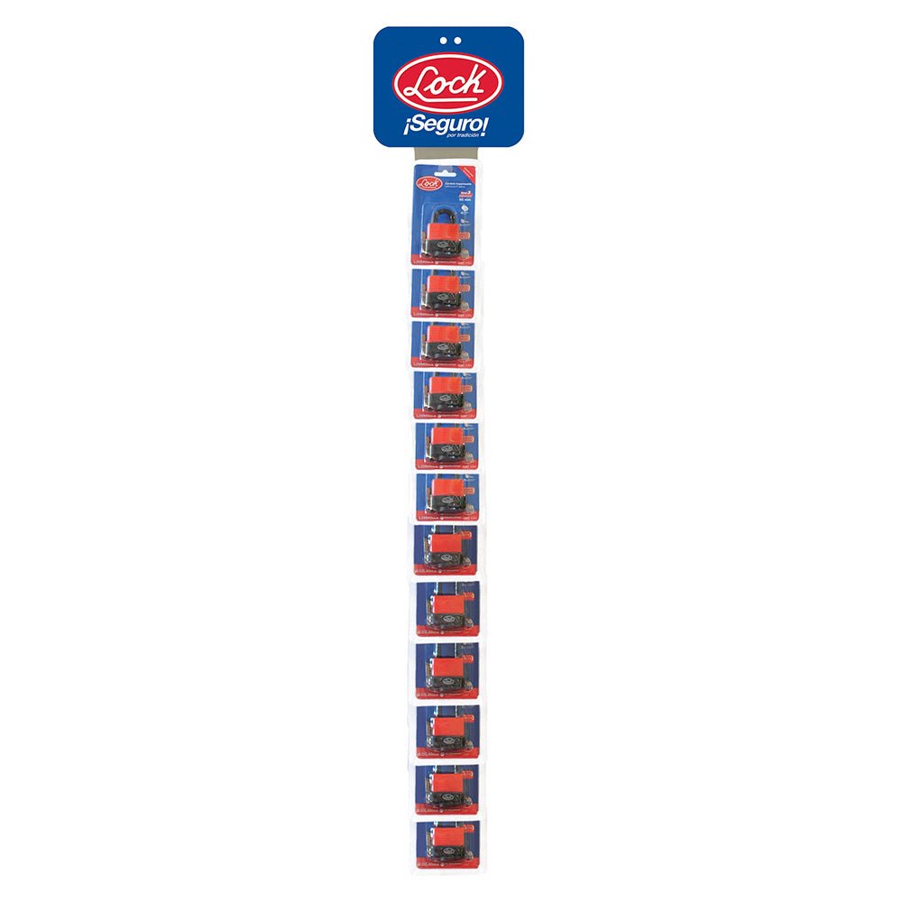 Tira de impulso con candados impermeables llave estándar 8 x 100 cm, 13 piezas Lock - FERRETERÍA WITZI