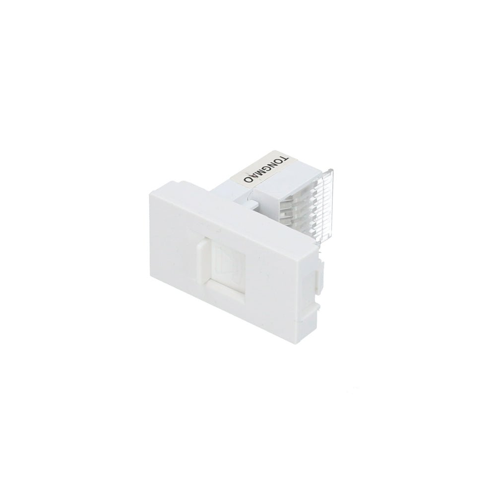 Toma de teléfono blanco 1/3 Surtek. - FERRETERÍA WITZI