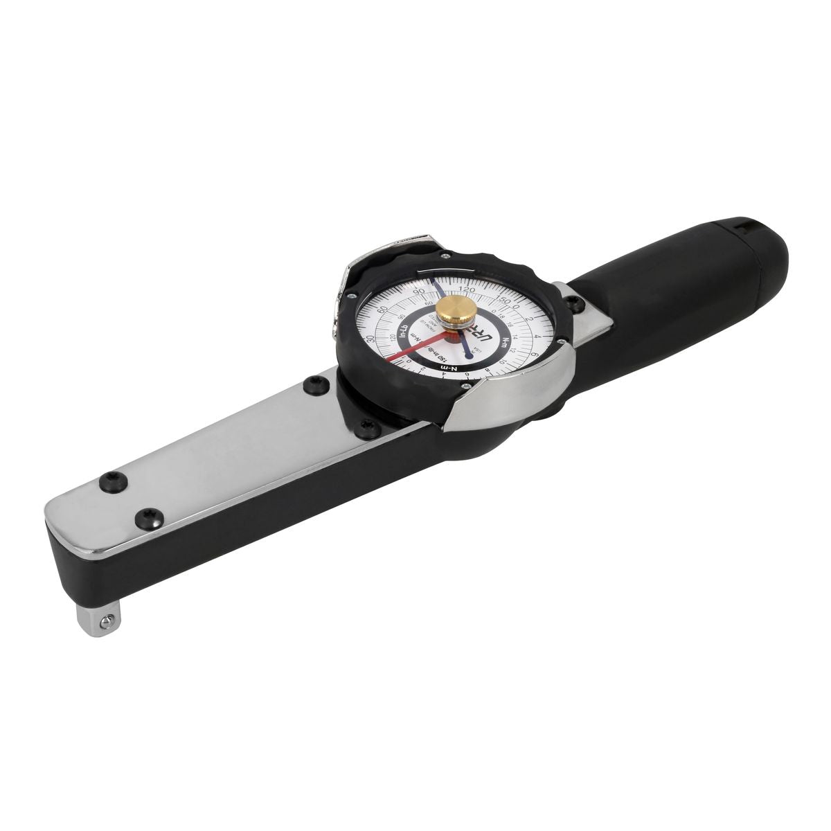 Torquímetro de carátula cuadro de 1/4", 0-30 in-lb Urrea - FERRETERÍA WITZI