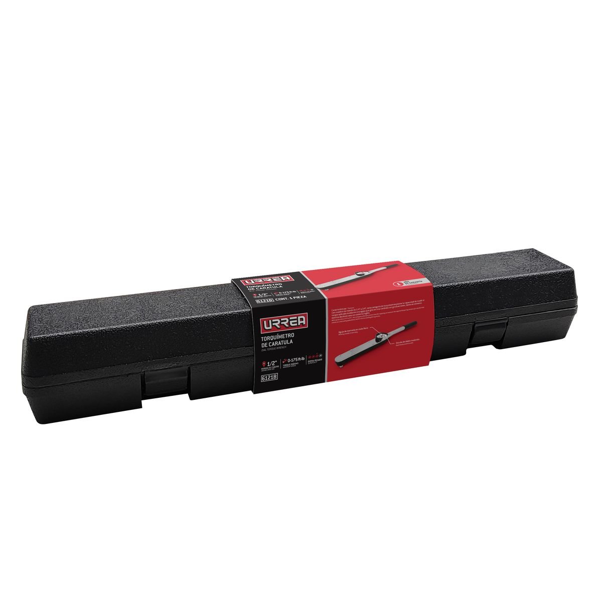 Torquímetro de carátula cuadro de 3/4", 0-350 ft-lb Urrea - FERRETERÍA WITZI