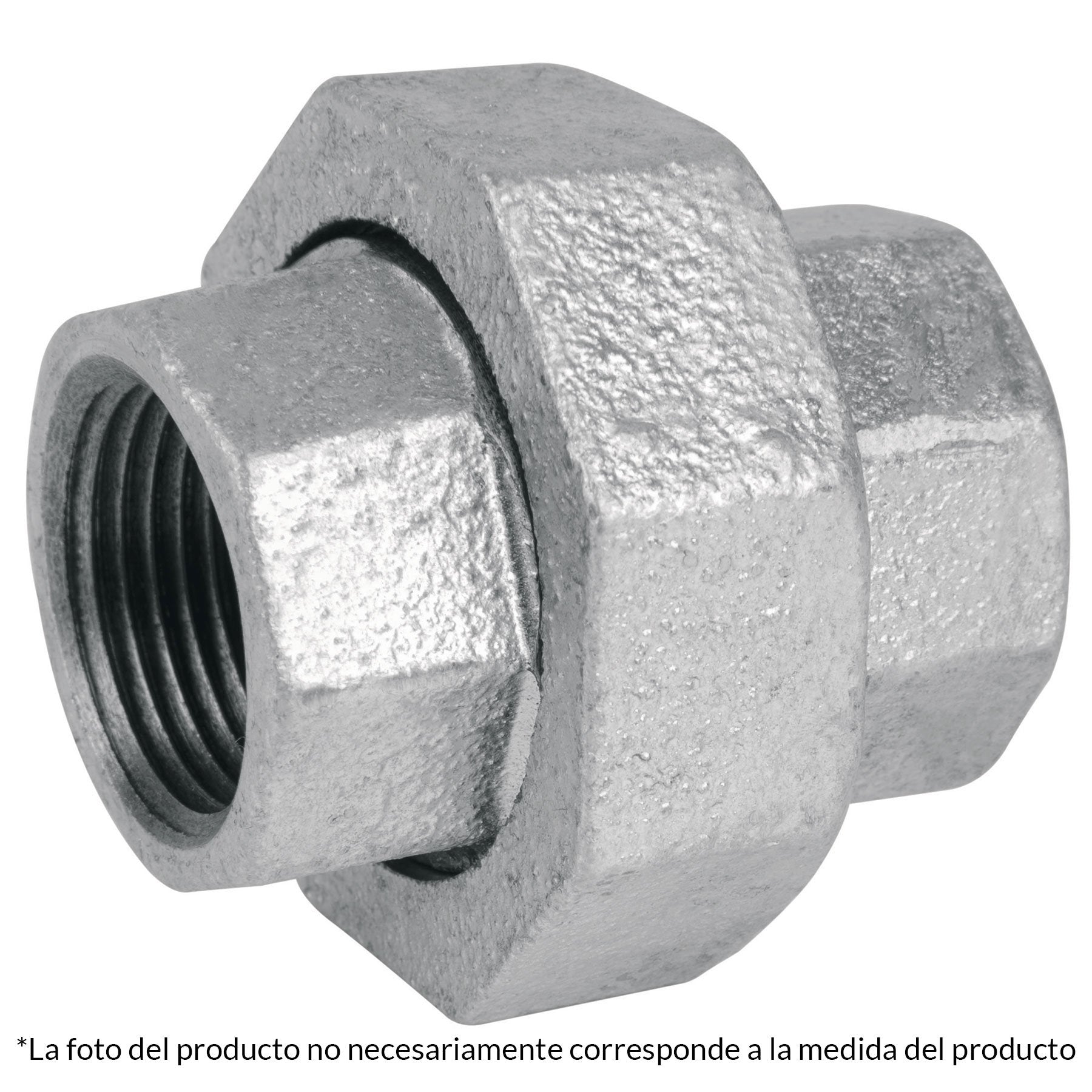 Tuerca Unión De Acero Galvanizado - FERRETERÍA WITZI