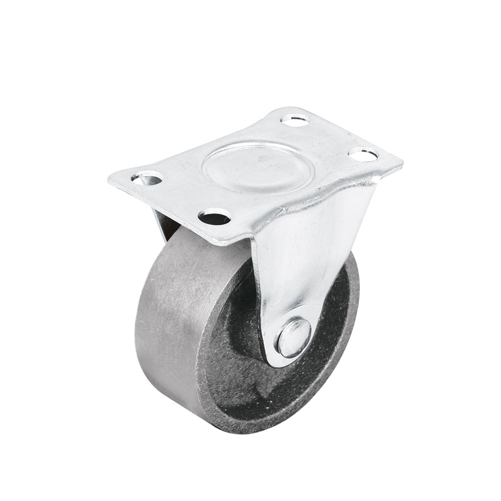 Rodaja Fierro Placa Fija 4" (100mm)