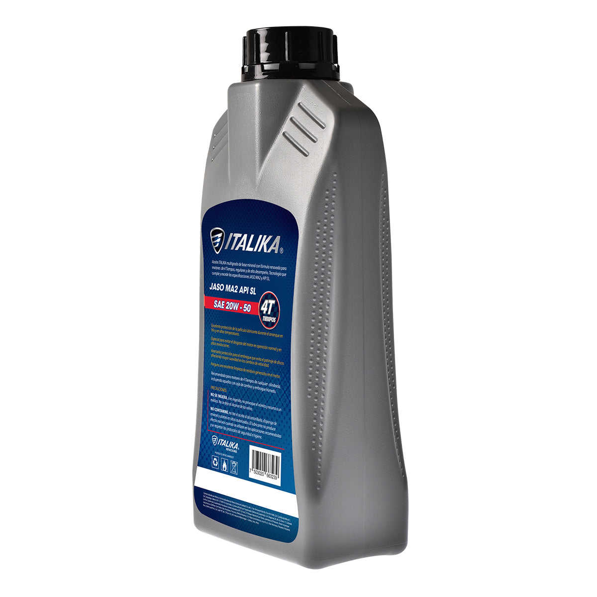 ACEITE 4 TIEMPOS SAE 20W50 API SL ITALIKA