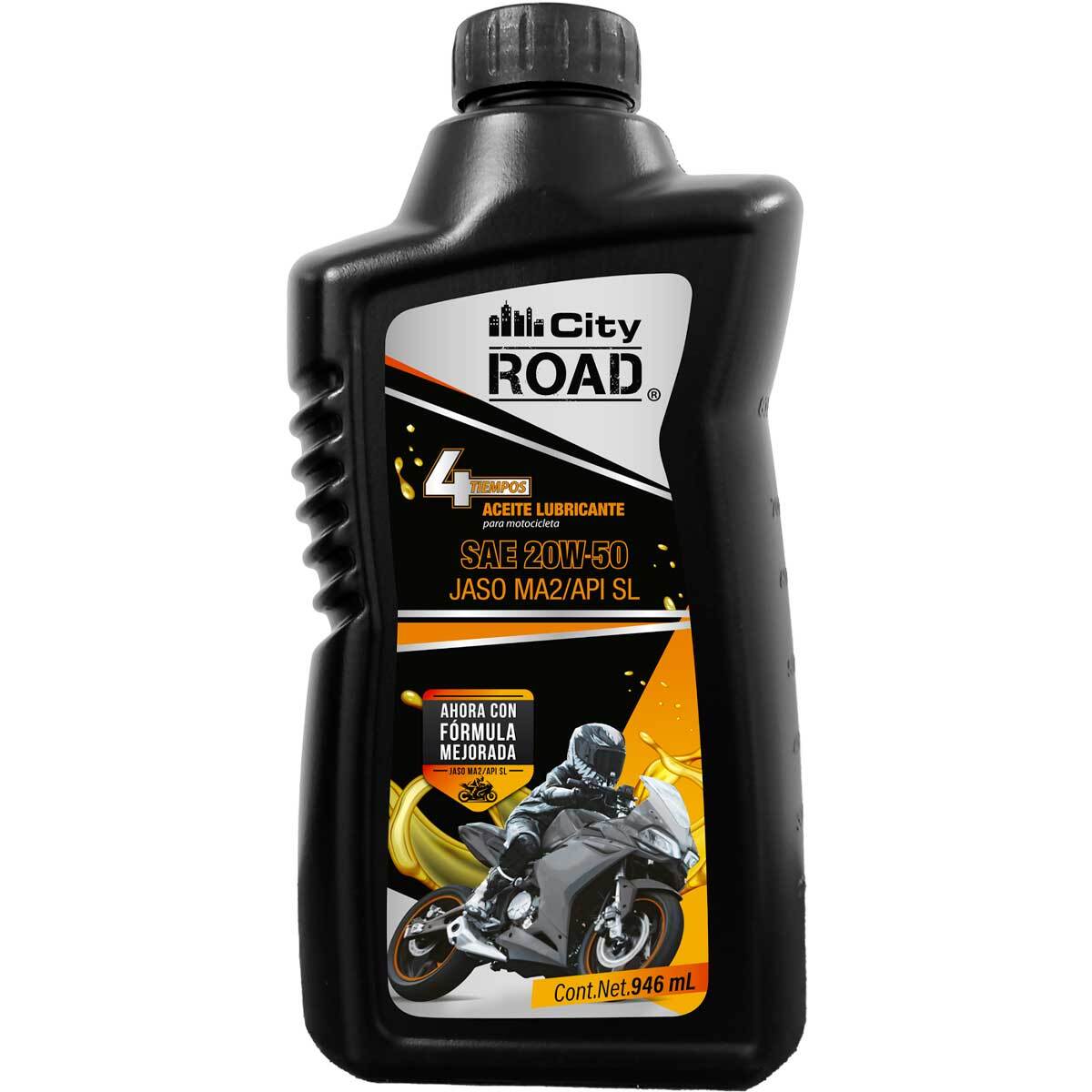 ACEITE CITY ROAD 4T 20W50 API SL ITALIKA