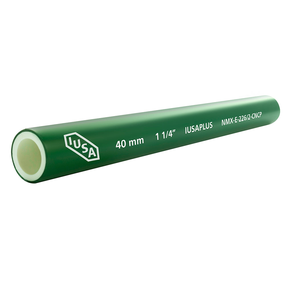 Tubo PPR verde IUSAPLUS clase 16 de 4 metros IUSA