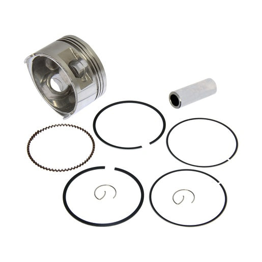 JUEGO PISTON GY6150-0.25 - DS150, DS150 NARANJA, DS150 NEGRO, GS150, GS150 LED, GS150 LED ELITE, TRN150, W150, WS150, WS150 NF, WS150 SPORT, X150, XS150, XS150 NEGRO, XW150, MODENA 150, DS150G, X150D, VITALIA150, BIT 150II, D150, D150LT