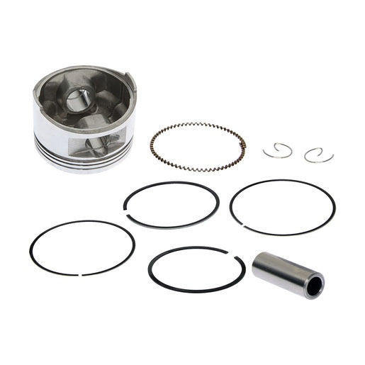JUEGO PISTON GY6150-0.50 - DS150, DS150 NARANJA, DS150 NEGRO, GS150, GS150 LED, GS150 LED ELITE, TRN150, W150, WS150, WS150 NF, WS150 SPORT, X150, XS150, XS150 NEGRO, XW150, MODENA 150, DS150G, X150D, VITALIA150, BIT 150II, D150, D150LT