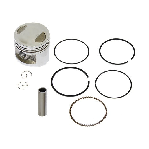 JUEGO PISTON CG125-0.75 - DT125, DT125 CLASICA, DT125 DELIVERY, DT125 SPORT, FT125, FT125 CHAKARERA, FT125 CLASICA, FT125 DELIVERY, FT125 NEW SPORT, FT125 PLATA, FT125 RASUADA, FT125 RASURADA, FT125 SPORT, FT125TS, XFT125, FT125 ROJA NUEVA, 125ZH