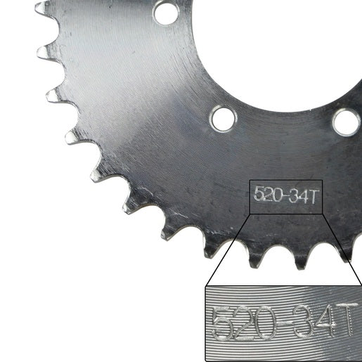 ENGRANE TRACCION FINAL 34T - 250Z, 250Z NEGRA, 250SZ