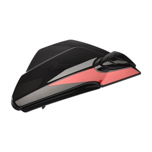 CUBIERTA LATERAL IZQ NEGRO ROJO - DT150 CLASICA