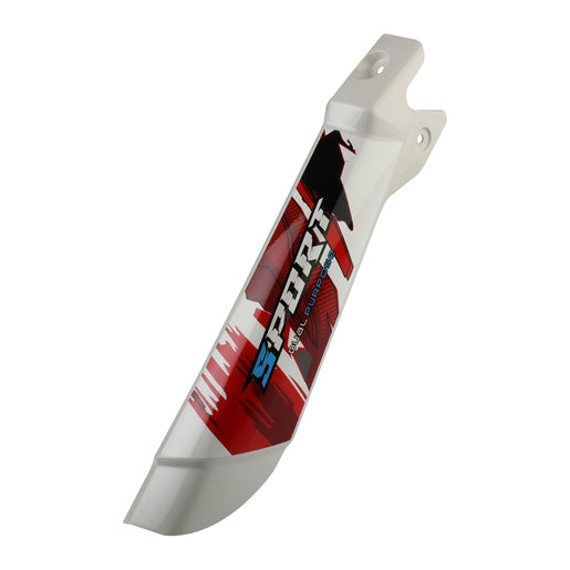 CUBIERTA AMORTIGUADOR DER BLANCO ROJO - DM150