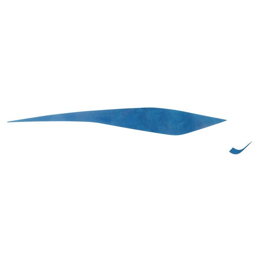 ETIQUETA CUBIERTA TRASERA DERECHA AZUL - 125Z