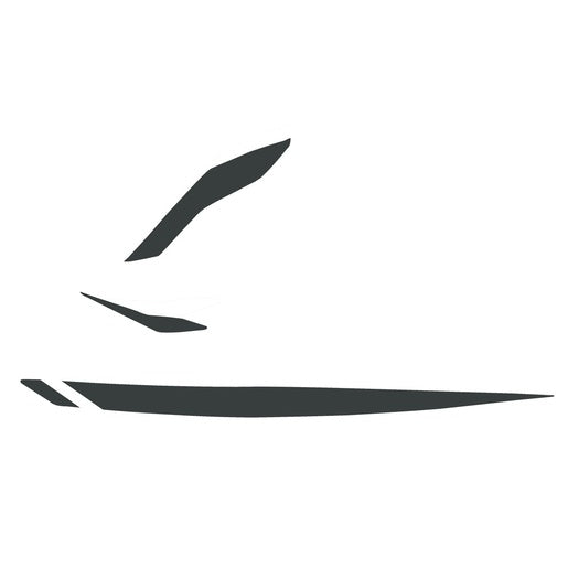 JUEGO ETIQUETAS CUBIERTA SUP IZQ AZUL - AT125RT