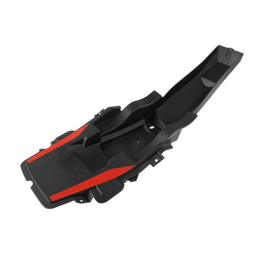 SALPICADERA TRAS NEGRO ROJO - 125Z