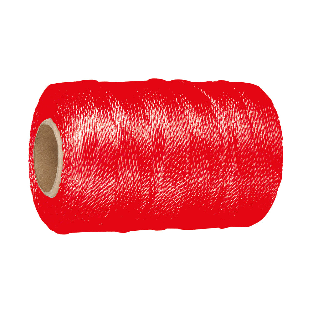 Hilo para albañil 165 mts rojo Maxtool