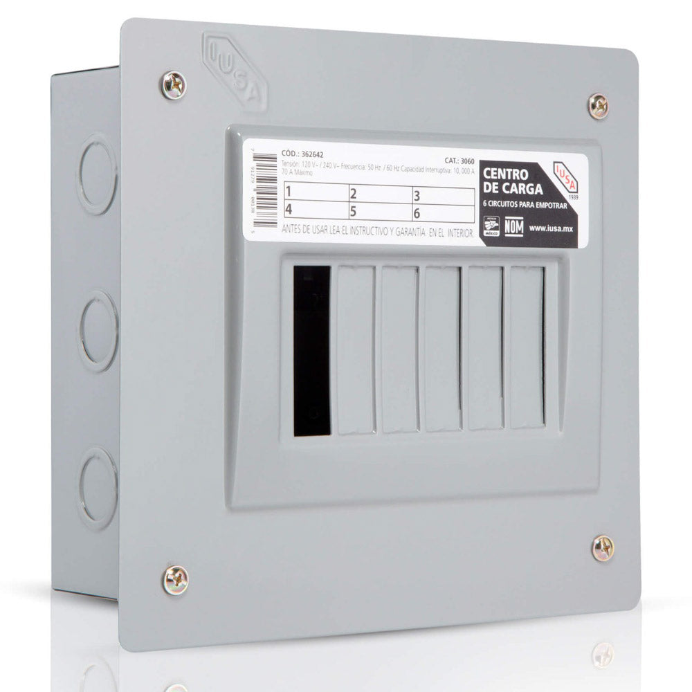 AE3060 C/CARGA 6ELEM EMPOTRAR LIGEROE10 IUSA
